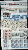 MONACO: Lot Of VERY THEMATIC Modern Sets In Blocks Of 4 Or Larger, All Unmounted And Of Excellent Quality, Yvert Catalog - Sonstige & Ohne Zuordnung