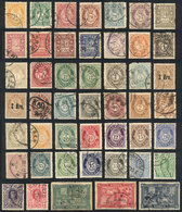 NORWAY: Lot Of Old Stamps, Most Of Fine Quality (some May Have Minor Faults), The Expert Could Probably Find Good Cancel - Sonstige & Ohne Zuordnung