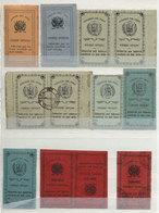 PERU: OFFICIAL SEALS: Collection In Stockbook, 100 Items, Mint Or Used, Some With Defects But Most Of Very Fine Quality, - Pérou