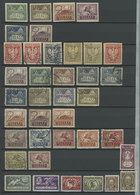 POLAND: Collection In Large Stockbook Of Black Pages, With Many Stamps Used Or Mint (almost All MNH), Excellent General  - Andere & Zonder Classificatie