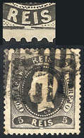 PORTUGAL: Sc.25, With Variety: Lower Frame Broken, VF Quality, Interesting! - Autres & Non Classés