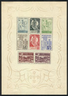 PORTUGAL: Sc.594a, 1940 Monarchy, Lisboa Exhibition, Etc., Mint Lightly Hinged, Fine Quality! - Andere & Zonder Classificatie