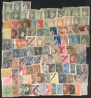 PORTUGAL: Interesting Lot Of Old Stamps, Mixed Quality (several With Defects), High Catalog Value! - Other & Unclassified