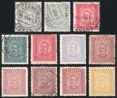 PORTUGAL: Lot Of Stamps Issued In 1892/3, Used Or Mint (they Can Be Without Gum), Mixed Quality (some With Defects), Sco - Otros & Sin Clasificación