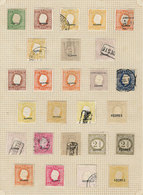 PORTUGAL - AZORES: Old Collection In Album Pages With Several Hundreds Old Stamps And Sets, Most Of Fine Quality (some W - Azores