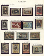 RUSSIA: Very Complete Collection In 4 Volumes (1954 To 1987), With Thousands Of Very Thematic And Attractive Stamps, In  - Otros & Sin Clasificación