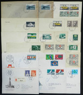 SUITZERLAND: 19 Covers Sent To Rio De Janeiro Between 1946 And 1966, Some With Small Stain Spots, VF General Quality, Ve - Covers & Documents