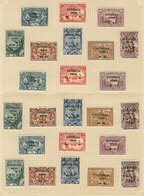 TETE: Scott 1/40, Complete Country On 2 Album Pages Of An Old Collection, Mint Stamps (several Without Gum), Fine Genera - Mozambique