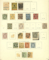 TURKEY: Collection On Pages Of Used Or Mint (they Can Be Without Gum) Stamps, Most Of Fine General Quality. It Includes  - Autres & Non Classés