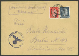 UKRAINE: GERMAN OCCUPATION: Feldpost Cover Sent To Berlin On 22/AP/1943, Interesting! - Ukraine