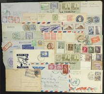 WORLDWIDE: 27 Covers And Cards Of Varied Periods And Countries, Some Of Fine Quality, Others With Minor Faults, Very Low - Andere & Zonder Classificatie