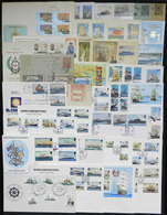 WORLDWIDE: TOPIC SHIPS: About 130 Postal Stationeries, FDC Covers Or With Special Postmarks, Of Varied Countries And Per - Andere & Zonder Classificatie