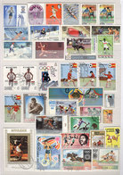 WORLDWIDE: 48-Page Stockbook Full Of Stamps Of All Periods Topic SPORT, The Catalogue Value Is Surely Very High, Fine To - Sonstige & Ohne Zuordnung