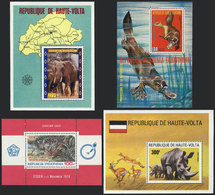 WORLDWIDE: Lot Of VERY THEMATIC Souvenir Sheets, Unmounted And Of Excellent Quality, Low Start! - Otros & Sin Clasificación