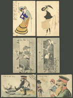 WORLDWIDE: 11 Old Artistic Postcards, Some Signed, Very Nice! - Unclassified