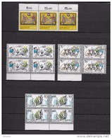 LOTE 423  ///  ALEMANIA BERLIN   LOTE DE BLOQUES DE 4  NUEVOS MNH**   LIQUIDATION!!!!!! - Frankeermachines (EMA)