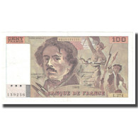 France, 100 Francs, Delacroix, 1995, BRUNEEL, BONARDIN, VIGIER, SUP - 100 F 1978-1995 ''Delacroix''