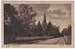 Hohen Neuendorf Stolpe - S/w An Der Kirche - Hohen Neuendorf