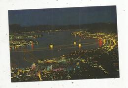 Cp, CHINE ,HONG KONG And KOWLOON By Night ,  Vierge - China (Hongkong)