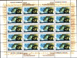 92177) CANADA - 1997  Viaggio Di Giovanni CabotoIN  MINIFOGLIO- Em. Congiunta Con L'Italia -MNH** - Blocks & Sheetlets