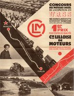 CONCOURS DES MOTEURS DIESEL DE LOCOMOTION EN URSS. MOSCOU à TIFLIS. ALLER ET RETOUR.1 ER PRIX ......C.L.M.  21/27 - Camions