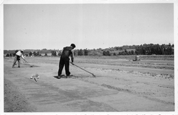 SALLES D'AUDE  -   Cliché D' Engins De Terrassement  -  Construction De La Route D 31 En 1941  -  Travaux Publics - Salleles D'Aude