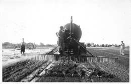 SALLES D'AUDE  -   Cliché D' Engins De Terrassement  -  Construction De La Route D 31 En 1941  -  Travaux Publics - Salleles D'Aude