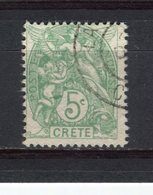 CRETE Bureaux Français - Y&T N° 5° - Type Blanc - Used Stamps