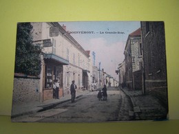 BOUFFEMONT (VAL D'OISE) LES COMMERCES. LES MAGASINS. LA GRANDE-RUE. - Bouffémont