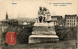 CPA PARIS 20e Square Du Pere Lachaise - Le Declin (254646) - Statues