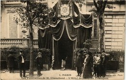 CPA PARIS 8e Les Funerailles De M. Chauchard L'Hotel De L'Avenue Vela (258699) - Funérailles