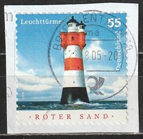 # BRIEFZENTRUM 19  Ma - 22. 8 05 - 20 - Mi N. 2413 - Leuchtturme - Roter Sand - Other & Unclassified