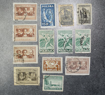 POLAND POLSKA  STAMPS Coms  1940s   ~~L@@K~~ - Otros & Sin Clasificación