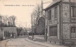 FONTAINE LE DUN - Route De Veules - Postes Télégraphes - Fontaine Le Dun