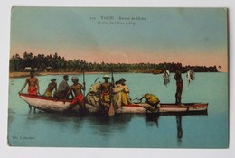 C. P. A.couleur: TAHITI : Retour De Pêche, Barque "MAX TANE",  Back From Fishing, - Tahiti