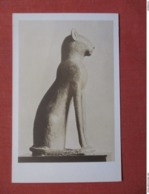 RPPC     Bronze Coffin Of A Cat  Egyptian > Ref 3747 - Musei