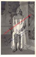 Jean Laffont - Opera L'Africaine - Gent 1956 - Photo 11x17cm Gehandtekend/signed - Photos