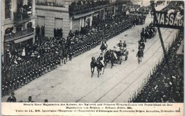 BELGIQUE - BRUXELLES -- Visite De LL MM. Impériales L'Empereur Et L'impératrice D'Allemagne...25 Octobre 1910 - Feste, Eventi