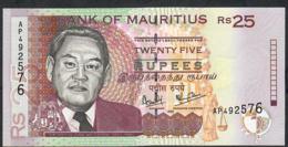 MAURITIUS P49a 25 RUPEES #AP    1999 - Mauricio
