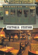 75 - PARIS 2 ème - Restaurant " VICTORIA STATION " 11 Bld Montmartre ( Face Musée GREVIN ) - CPM GF 1984 - Seine - Cafés, Hôtels, Restaurants