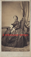 CDV Femme Mode Second Empire- - Old (before 1900)