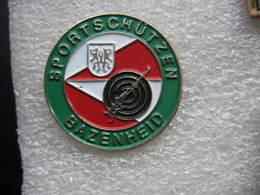 Pin's Du Club De Tir Sportif De BAZENHEID, Localité Située Dans La Commune Saint-galloise De Kirchberg, En Suisse - Tiro Al Arco