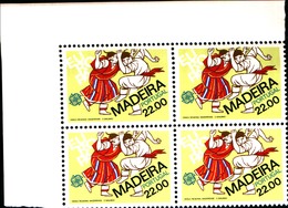 92228) MADEIRA-1980 SERIE EUROPA In Quartina-MNH** - Otros & Sin Clasificación