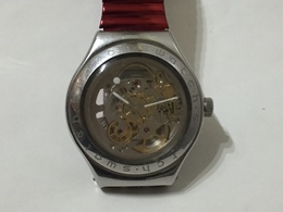 OROLOGIO SWATCH AUTOMATICO AUTOMATIC YAS100G 1998 VINTAGE FUNZIONANTE. - Montres Gousset