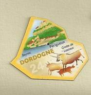 Magnets. Magnets "Le Gaulois" Départements Français. La Dordogne (24) - Andere & Zonder Classificatie