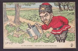 Cpa Bigot Satirique Caricature Non Circulé Russie Le Tsar Nicolas II - Bigot