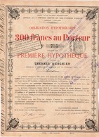 Titre Ancien - Sté Civile De Prêts Hypothécaires - Emprunt De La Compagnie Des Eaux Minérales D'Enghien - 1868 - Rare - Water