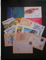 AN ECLECTIC MIX OF 14 DIFFERENT POSTCARDS #00849 - 5 - 99 Cartes