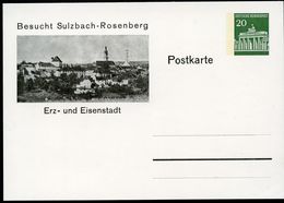 Bund PP43 B2/004 ANSICHT SULZBACH-ROSENBERG 1971  NGK 5,00 € - Cartes Postales Privées - Neuves