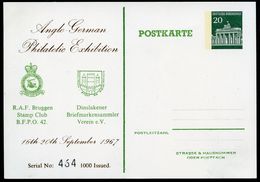 Bund PP43 D2/004 ELMPT DT-BRITISCHE AUSSTELLUNG 1967  NGK 5,00 € - Cartoline Private - Nuovi